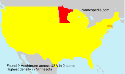 Surname Hochbrunn in USA Surname Hochbrunn in USA