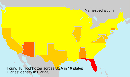 Surname Hochholzer in USA Surname Hochholzer in USA