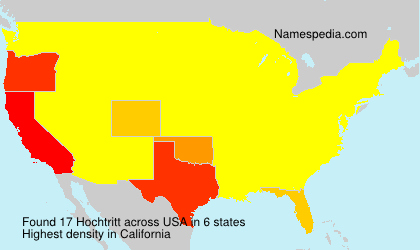 Surname Hochtritt in USA Surname Hochtritt in USA