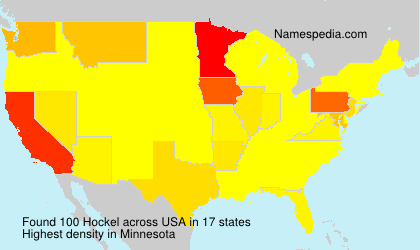 Surname Hockel in USA Surname Hockel in USA