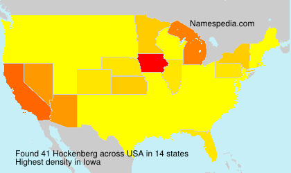 Surname Hockenberg in USA Surname Hockenberg in USA