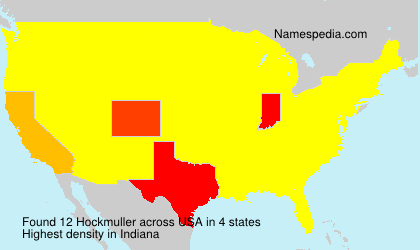 Surname Hockmuller in USA Surname Hockmuller in USA
