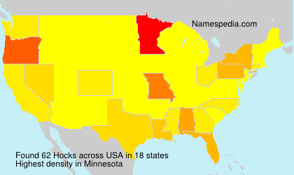 Surname Hocks in USA Surname Hocks in USA