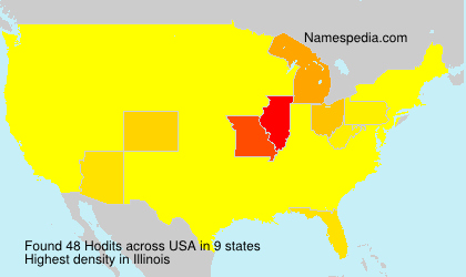 Surname Hodits in USA Surname Hodits in USA