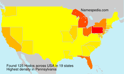 Surname Hodos in USA Surname Hodos in USA
