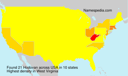 Surname Hodovan in USA Surname Hodovan in USA