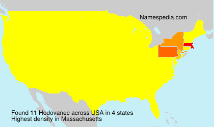 Surname Hodovanec in USA Surname Hodovanec in USA