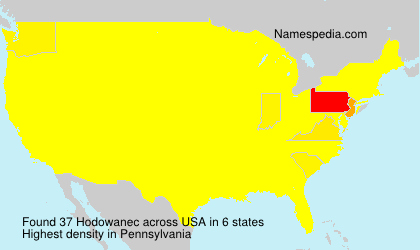 Surname Hodowanec in USA Surname Hodowanec in USA