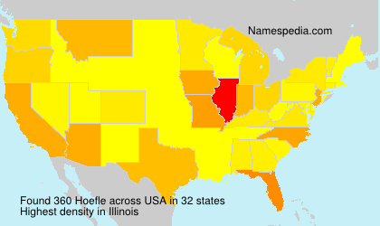 Surname Hoefle in USA Surname Hoefle in USA