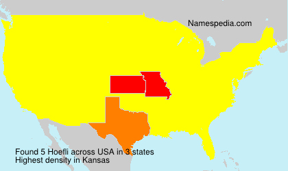 Surname Hoefli in USA Surname Hoefli in USA