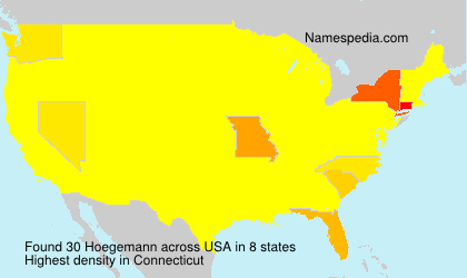Surname Hoegemann in USA Surname Hoegemann in USA
