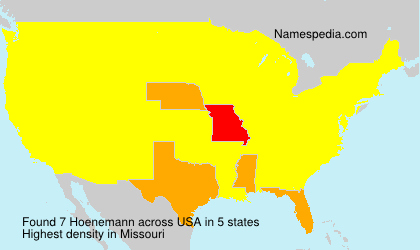 Surname Hoenemann in USA Surname Hoenemann in USA