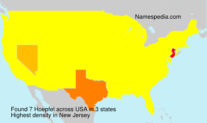 Surname Hoepfel in USA Surname Hoepfel in USA