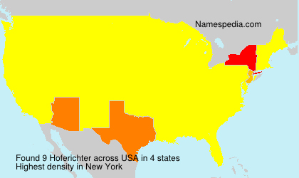 Surname Hoferichter in USA Surname Hoferichter in USA