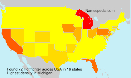 Surname Hoffrichter in USA Surname Hoffrichter in USA