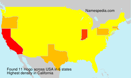 Surname Hogo in USA Surname Hogo in USA