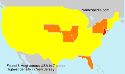 Surname Hogt in USA Surname Hogt in USA