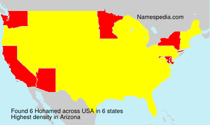 Surname Hohamed in USA Surname Hohamed in USA