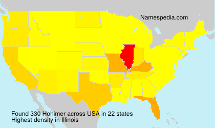Surname Hohimer in USA Surname Hohimer in USA