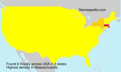 Surname Hojeily in USA Surname Hojeily in USA