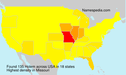 Surname Holem in USA Surname Holem in USA
