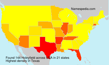 Surname Holeyfield in USA Surname Holeyfield in USA