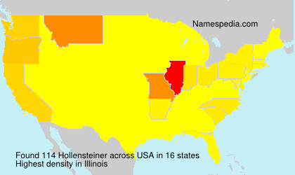 Surname Hollensteiner in USA Surname Hollensteiner in USA