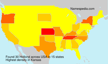 Surname Hollond in USA Surname Hollond in USA