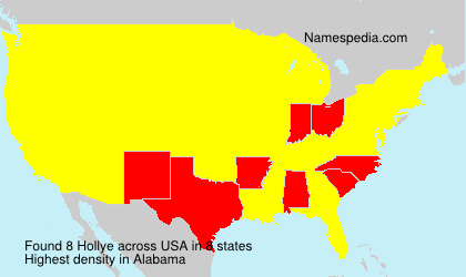 Surname Hollye in USA
