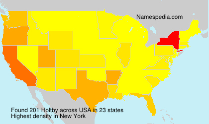 Surname Holtby in USA Surname Holtby in USA