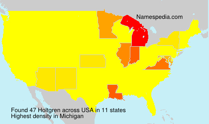 Surname Holtgren in USA Surname Holtgren in USA