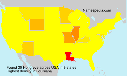 Surname Holtgreve in USA Surname Holtgreve in USA