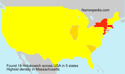 Surname Holubowich in USA Surname Holubowich in USA