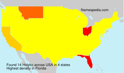 Surname Holyko in USA Surname Holyko in USA