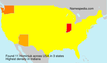 Surname Hominiuk in USA Surname Hominiuk in USA