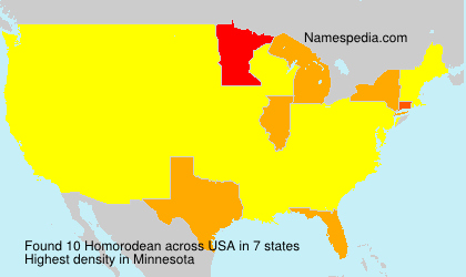 Surname Homorodean in USA Surname Homorodean in USA