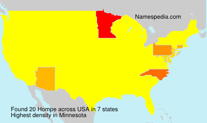 Surname Hompe in USA Surname Hompe in USA