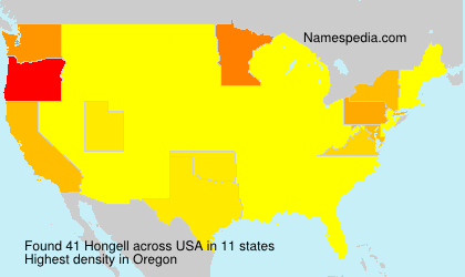 Surname Hongell in USA Surname Hongell in USA