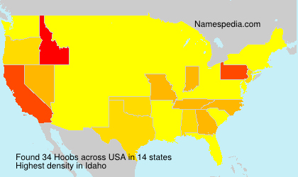 Surname Hoobs in USA Surname Hoobs in USA