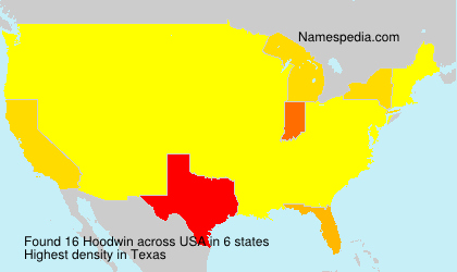Surname Hoodwin in USA