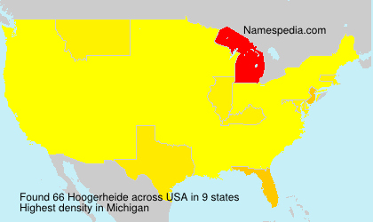 Surname Hoogerheide in USA Surname Hoogerheide in USA