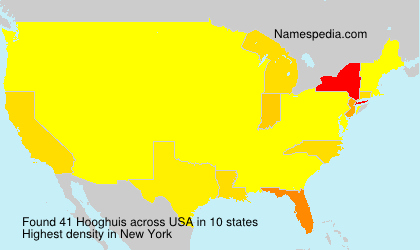 Surname Hooghuis in USA Surname Hooghuis in USA
