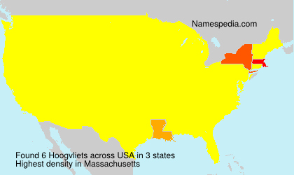 Surname Hoogvliets in USA Surname Hoogvliets in USA