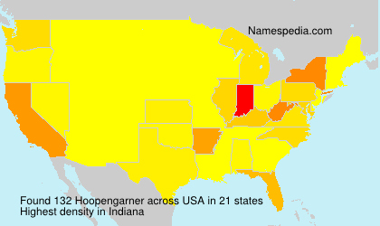 Surname Hoopengarner in USA Surname Hoopengarner in USA