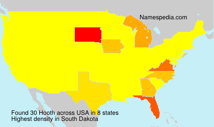 Surname Hooth in USA Surname Hooth in USA