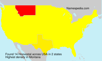 Surname Hoovestal in USA Surname Hoovestal in USA