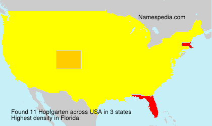 Surname Hopfgarten in USA Surname Hopfgarten in USA