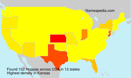 Surname Hoppas in USA Surname Hoppas in USA