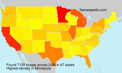 Surname Hoppe in USA Surname Hoppe in USA