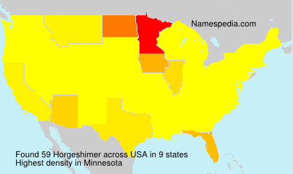 Surname Horgeshimer in USA Surname Horgeshimer in USA